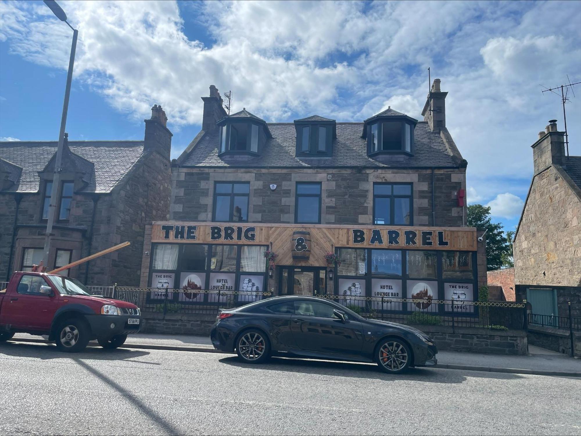 The Brig & Barrel Hotel Buckie Eksteriør billede